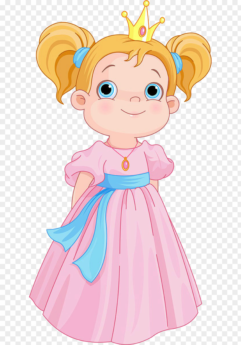Cartoon Little Princess Royalty-free Clip Art PNG