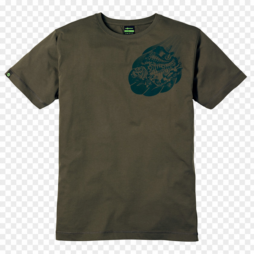 Green Shirt Long-sleeved T-shirt Clothing Top PNG