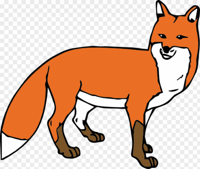 Red Fox Logo Clip Art Openclipart Image Free Content PNG