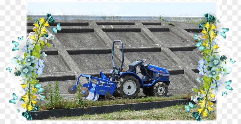 Rice Paddy Tractor PNG