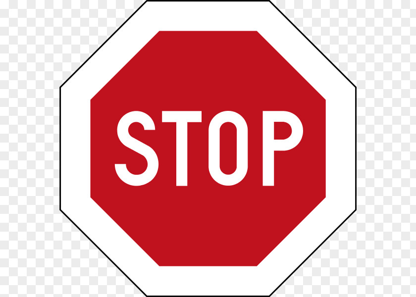 Road Traffic Sign Stop Warning Manual On Uniform Control Devices PNG