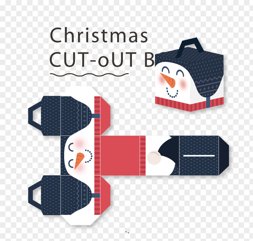 Vector Fight Off The Tray Paper Santa Claus Box Christmas Gift Wrapping PNG
