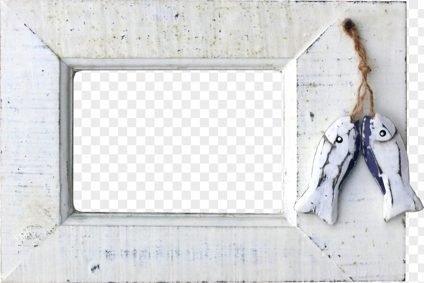 White Fish Decorative Frame Picture Photography Clip Art PNG