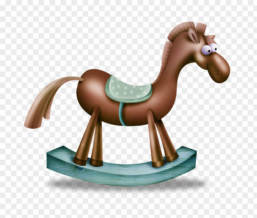 Brown Horse Pony Toy PNG