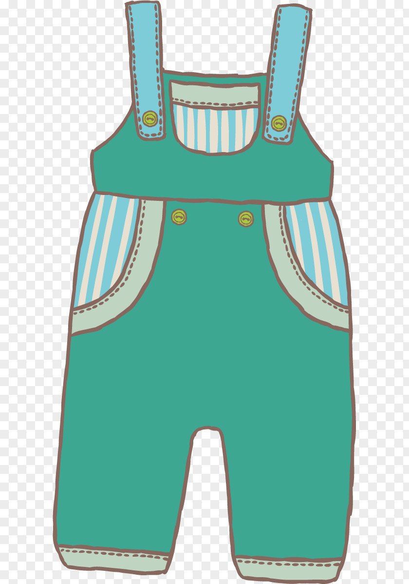 Cotton Fabric Baby Pants Trousers Infant Clip Art PNG