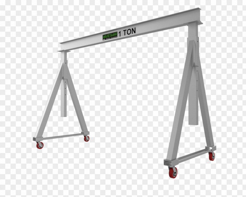 Crane Gantry Overhead Hoist Aluminium PNG