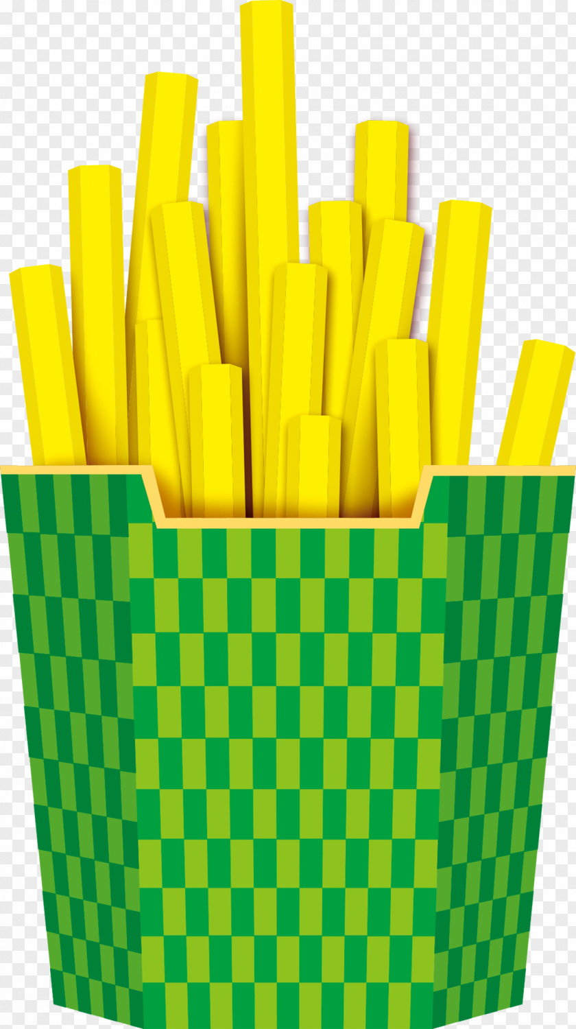 French Fries Zabuton Cover Version Pattern PNG