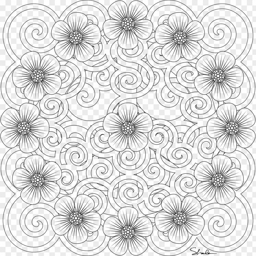 Symbol Coloring Book Peace Symbols Mandala PNG