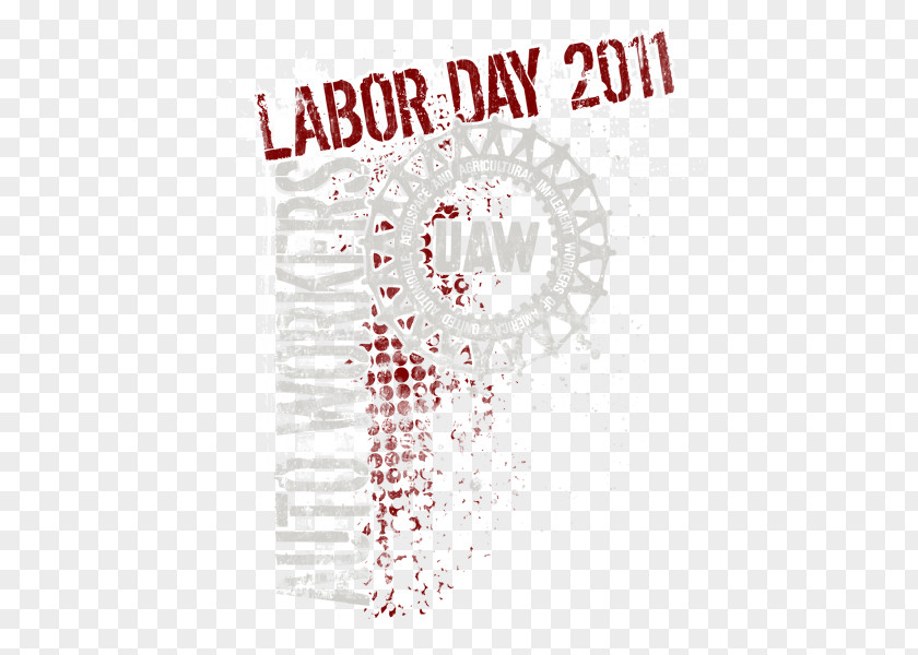 United States Trade Union Labor Day Poster PNG