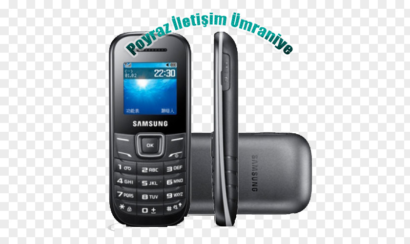 Black Samsung Keystone 2Samsung E1200 Eider Galaxy SIM Free Android PNG