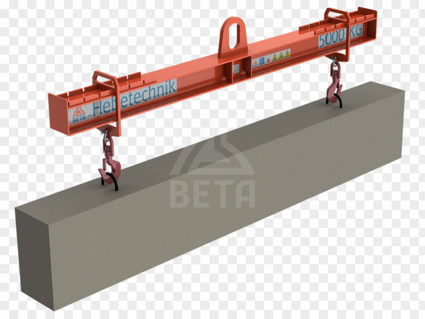 Crane Machine Beam Precast Concrete Lifting Hook PNG