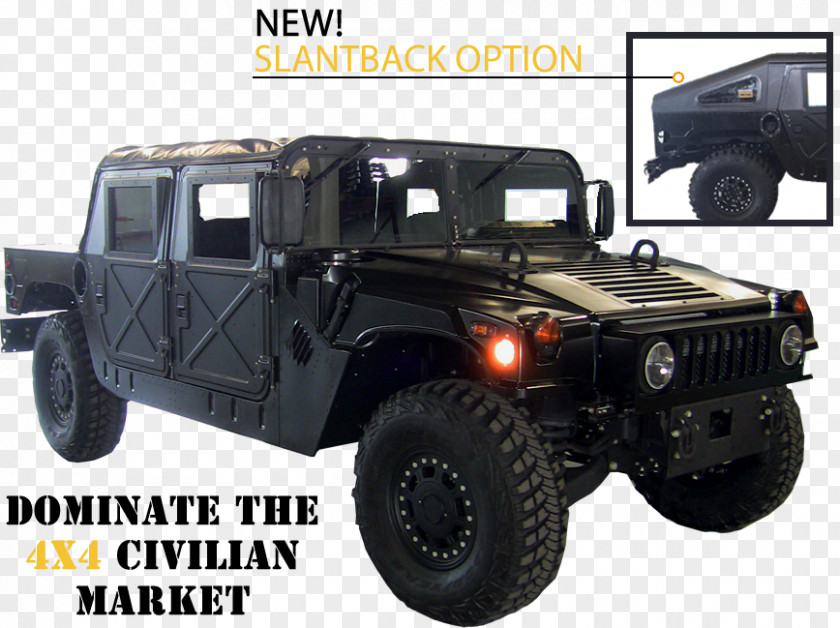 Hummer H1 Humvee Tire Car PNG