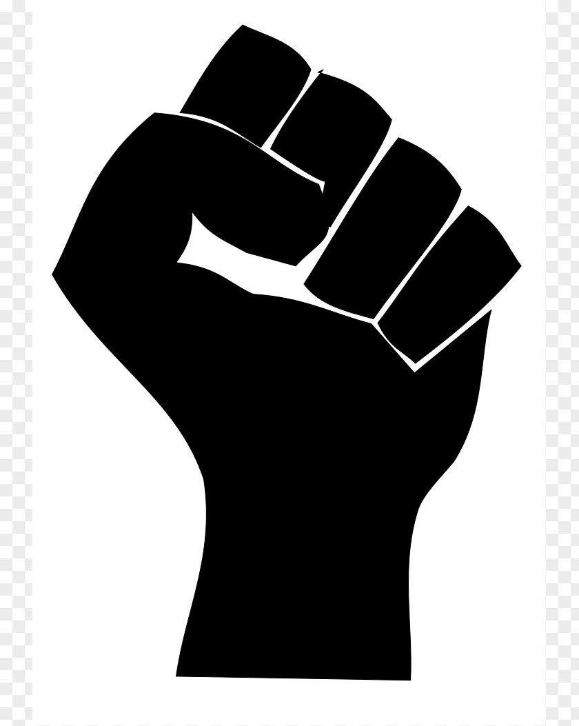 Picture Of A Fist Raised Clip Art PNG