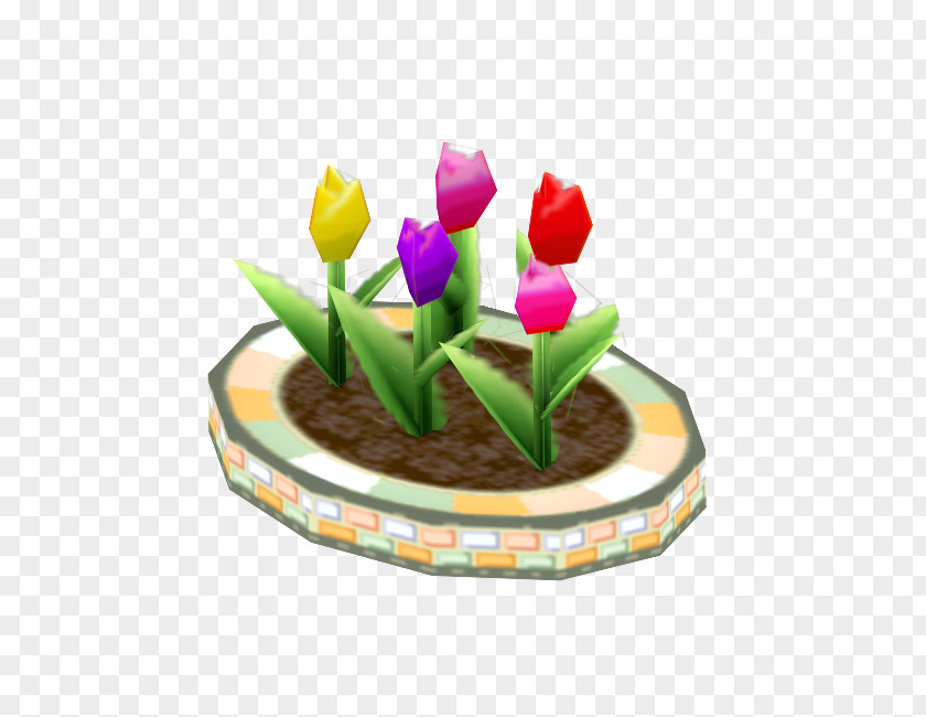 Tulip Flowerpot PNG