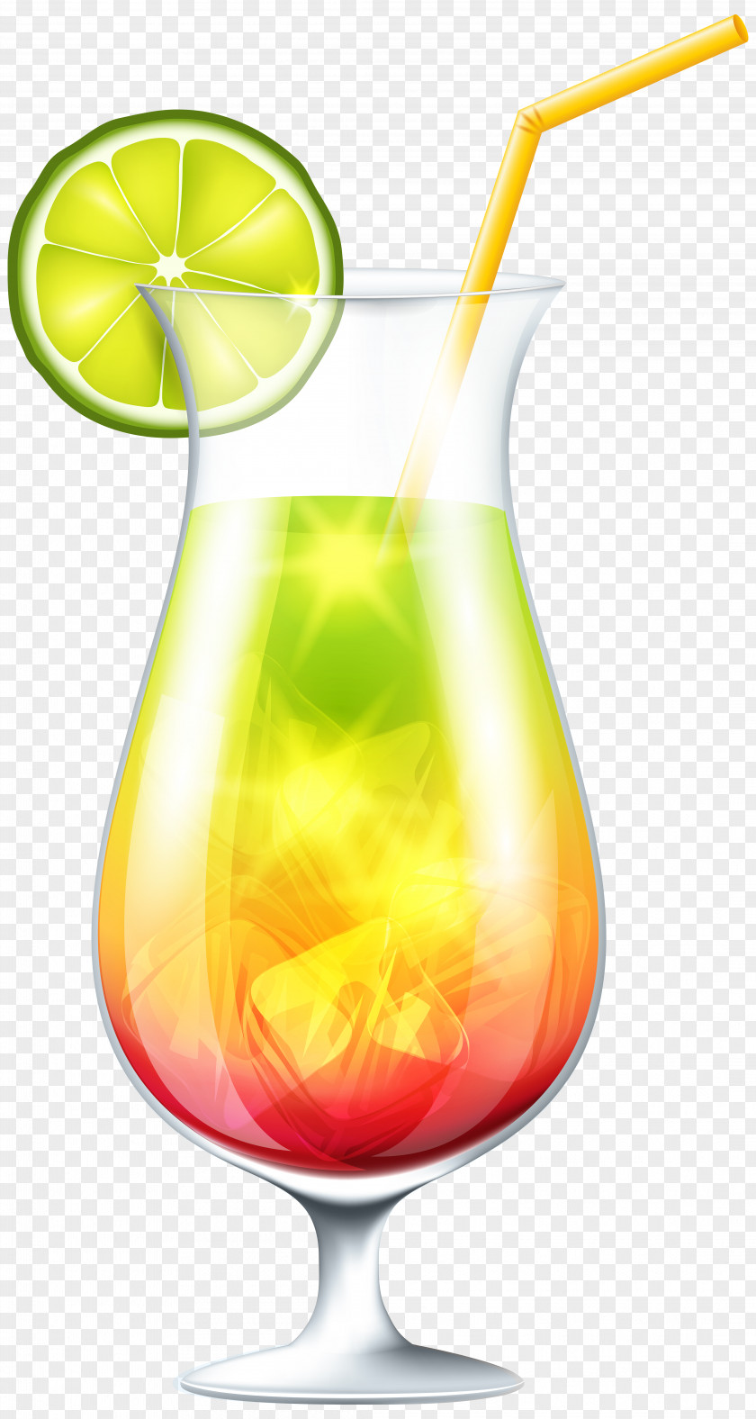 Cocktail With Lime Clip Art Image Juice Champagne Drink PNG