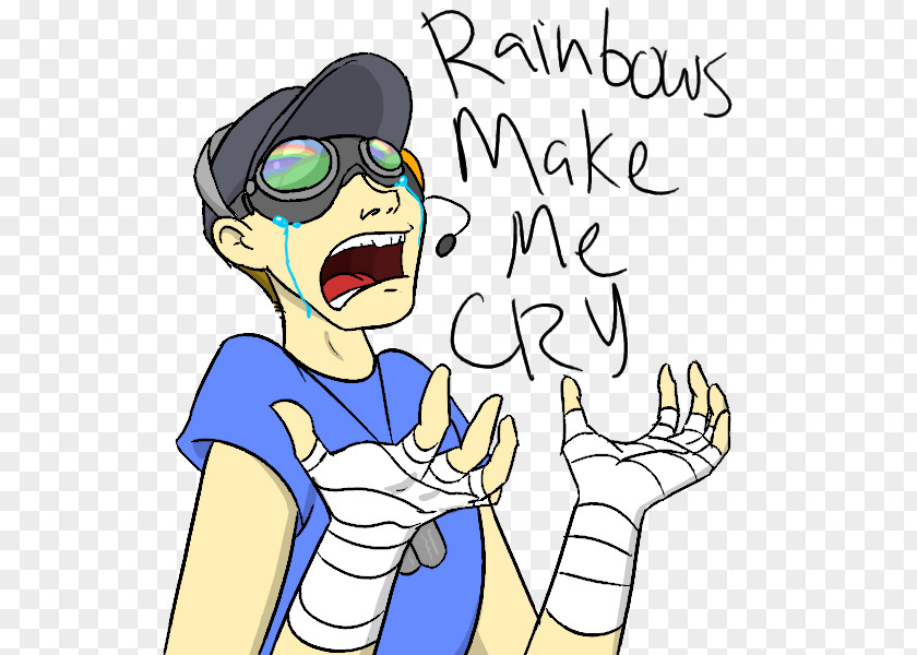 Double Rainbows Sky Crying Clip Art Team Fortress 2 Make Me (Cry) Image PNG