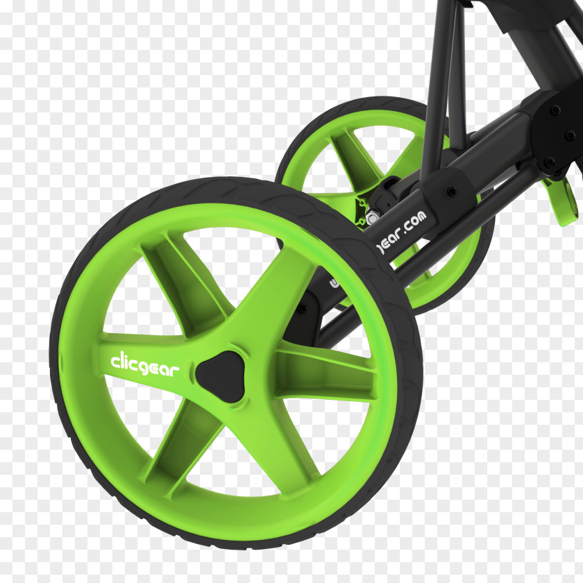 Golf Tire Electric Trolley Bicycle Wheels PNG