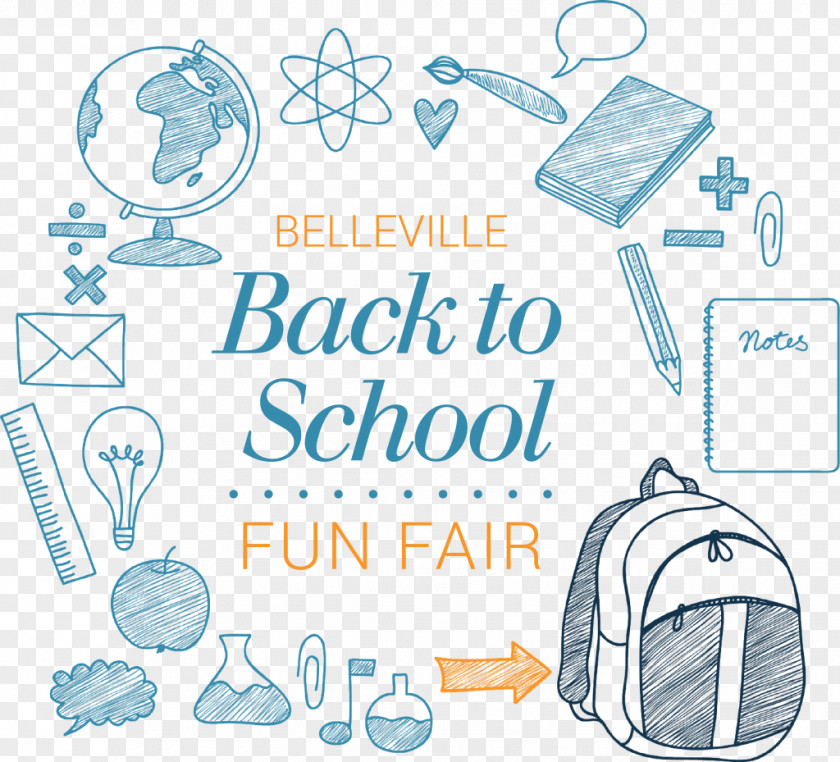 Back To School Logo Fun Fair ABC Van Het Voortgezet Onderwijs Education Belleville High School-West PNG