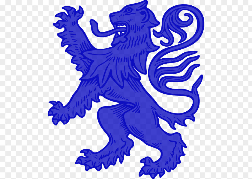 Lion Royal Banner Of Scotland Coat Arms Crest PNG