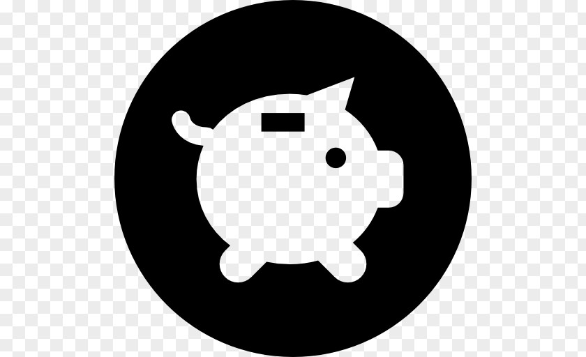 Piggy Bank Logo Clip Art PNG