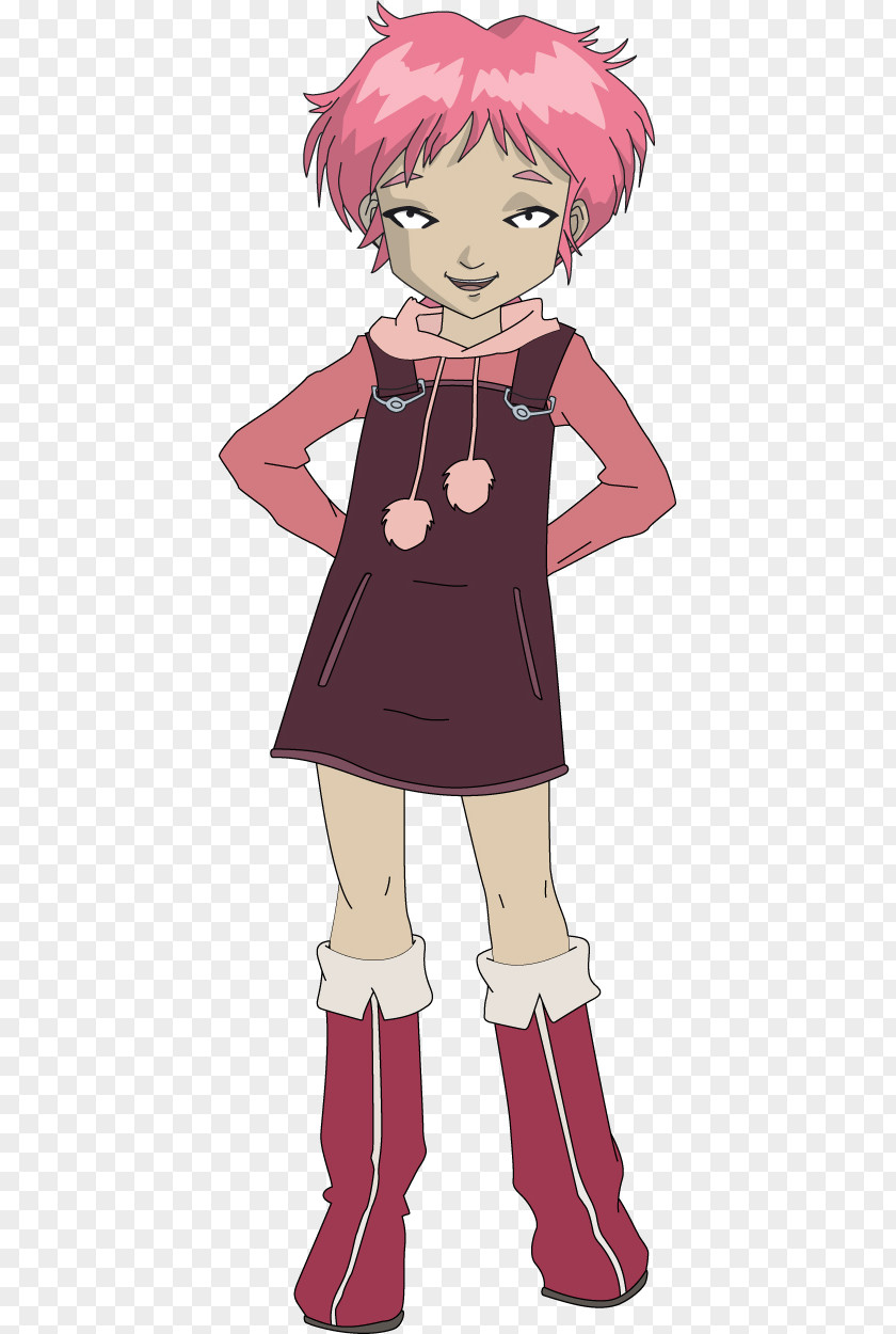 Animation Aelita Schaeffer Yumi Ishiyama Saison 3 De Code Lyoko PNG