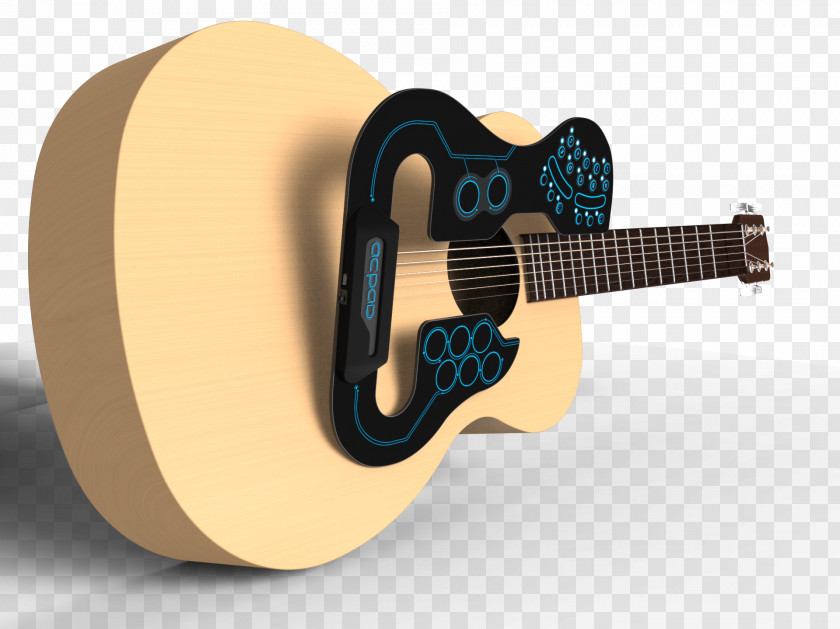 Attached Acoustic Guitar Acoustic-electric MIDI Controllers Musical Instruments PNG