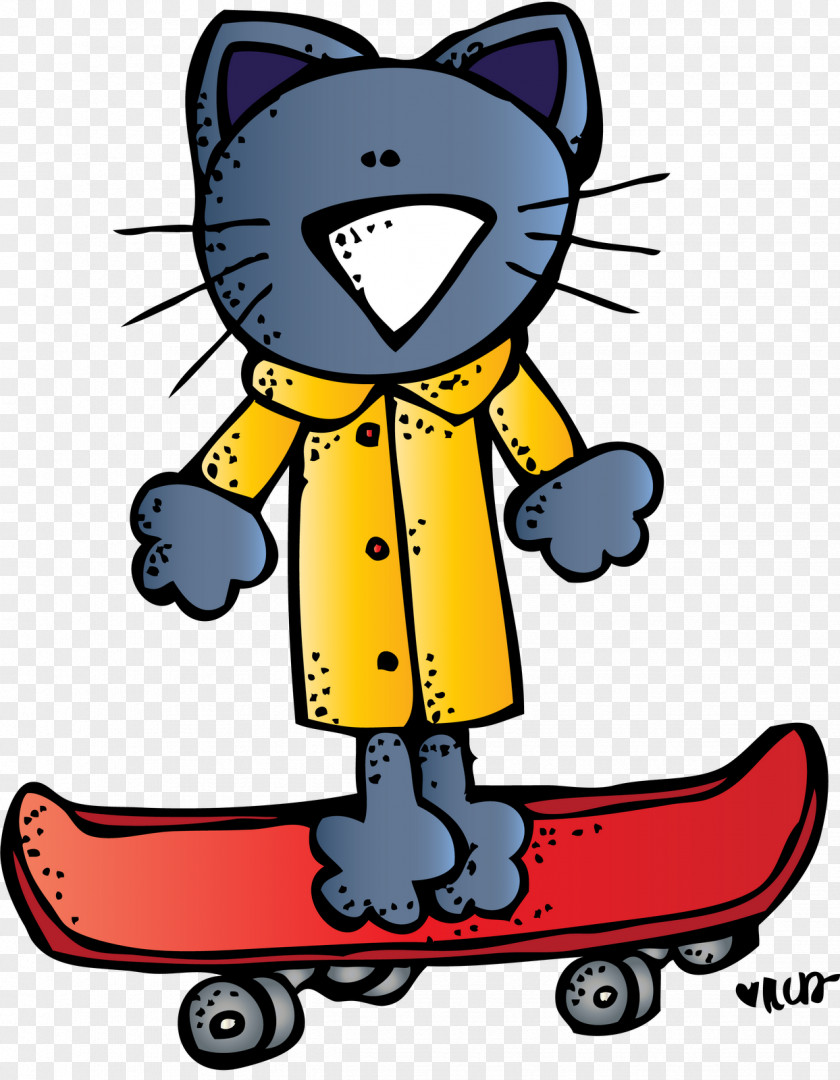 CRAYON Pete The Cat And His Four Groovy Buttons Kitten Cat: Rocking In My School Shoes Scottish Fold PNG