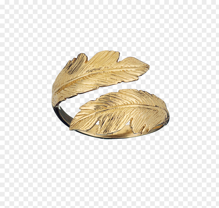 Golden Feathers Ring Jewellery Necklace Gold Bracelet PNG
