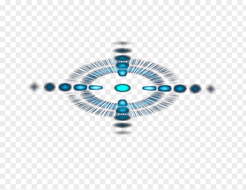 Halo Blazing Glare Material Science And Technology Light Circle Blue PNG
