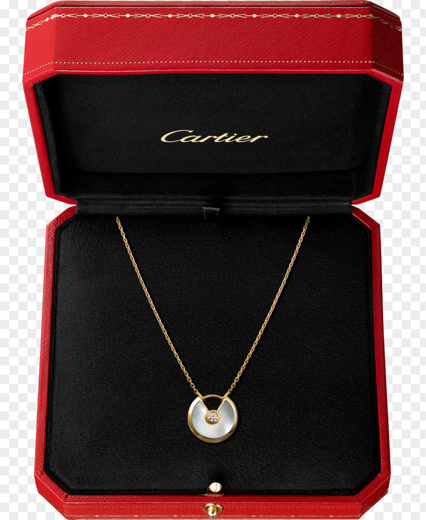 Necklace Jewellery Cartier Gold Diamond PNG