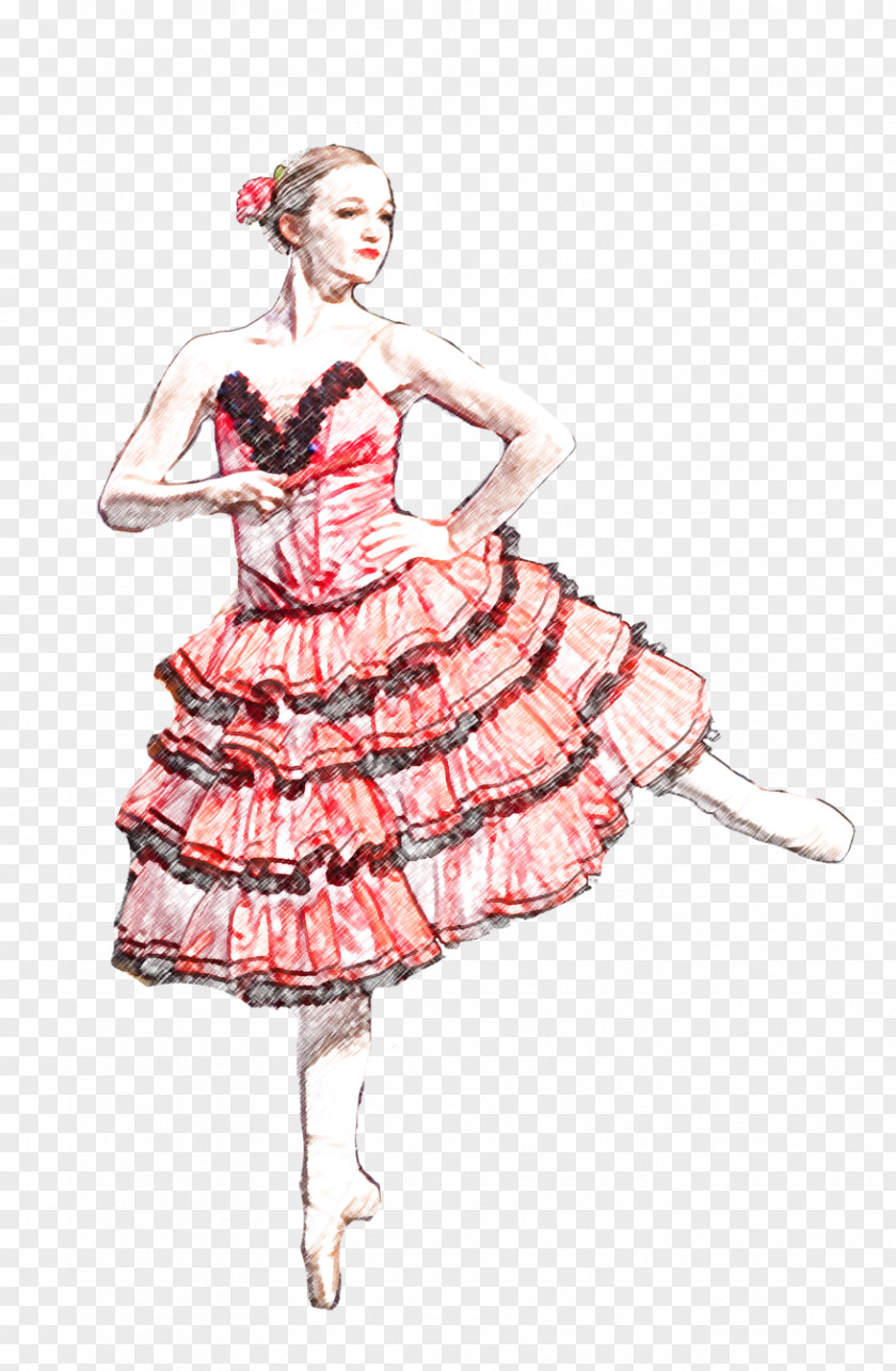 Nutcracker Ballet Fashion Costume Shoe Dress PNG