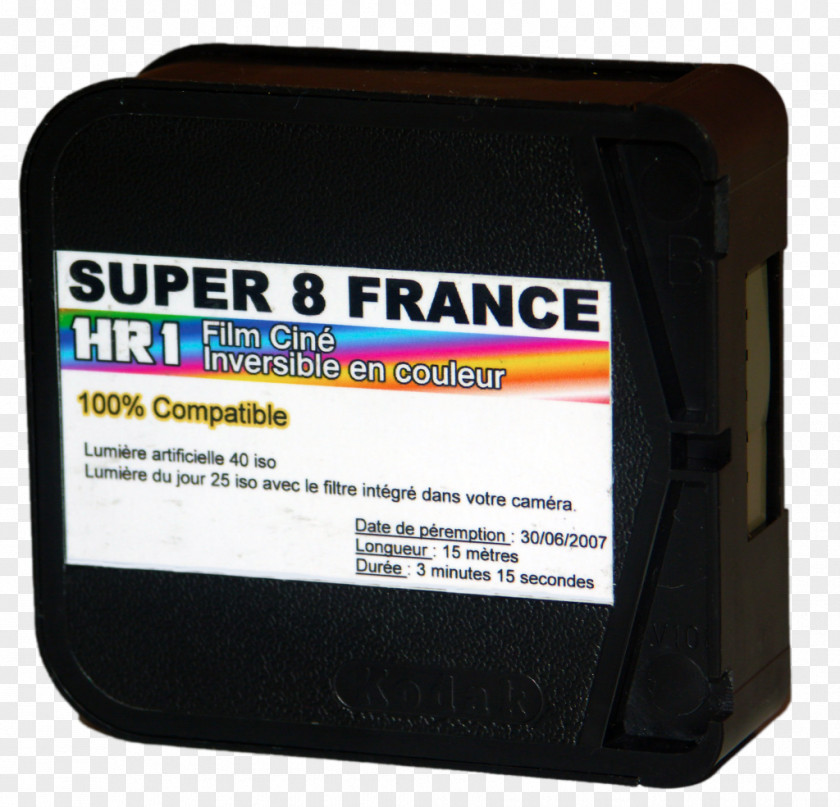 Pellicule Super 8 Film Photographic Single-8 Stock Kodachrome PNG