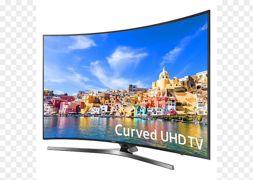 Samsung LED-backlit LCD 4K Resolution Ultra-high-definition Television Smart TV PNG