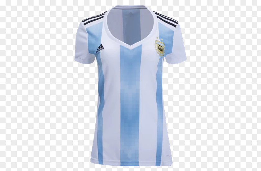 Argentina Team 2018 National Football FIFA World Cup T-shirt Jersey PNG