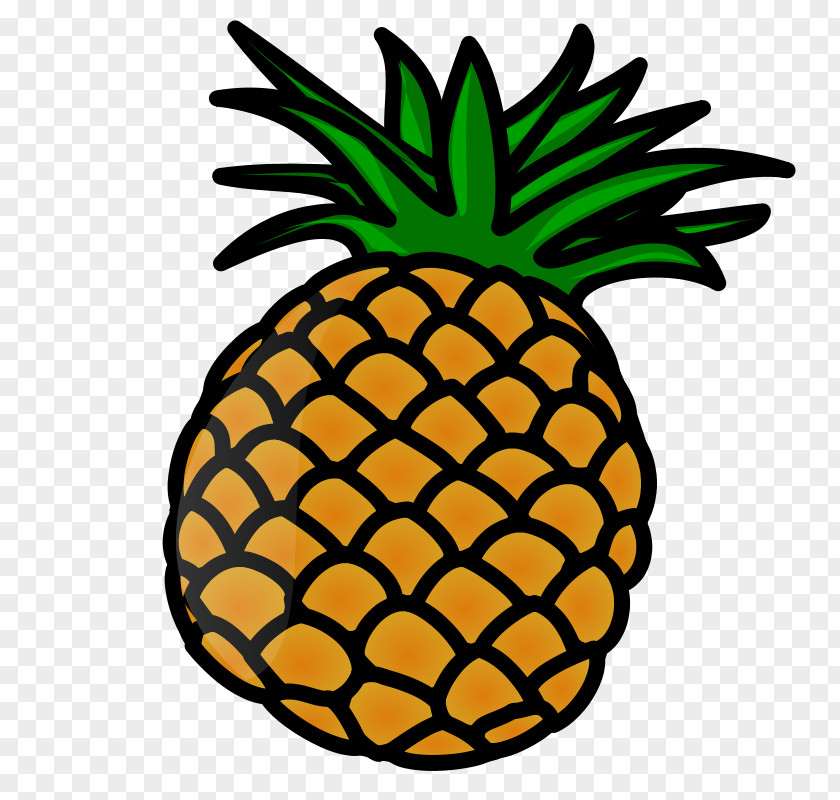 Free Fruit Clipart Pineapple Content Clip Art PNG