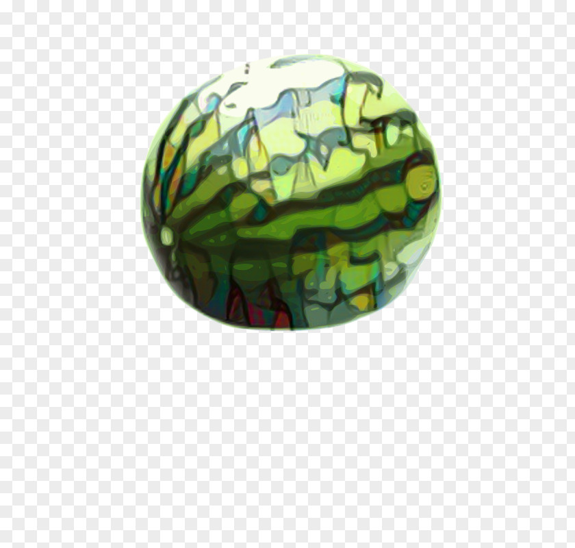 Oval Rock Background Green PNG