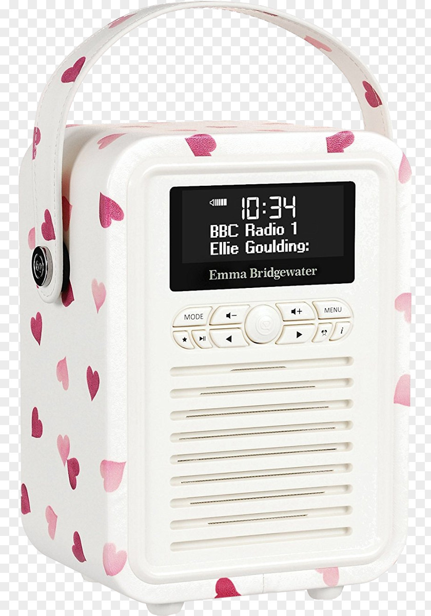 Radio Digital Audio Broadcasting FM VQ Mini Retro Bluetooth PNG