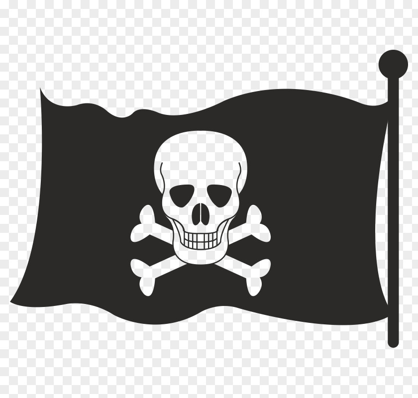 Skull Jolly Roger Vector Graphics Piracy Image Royalty-free PNG