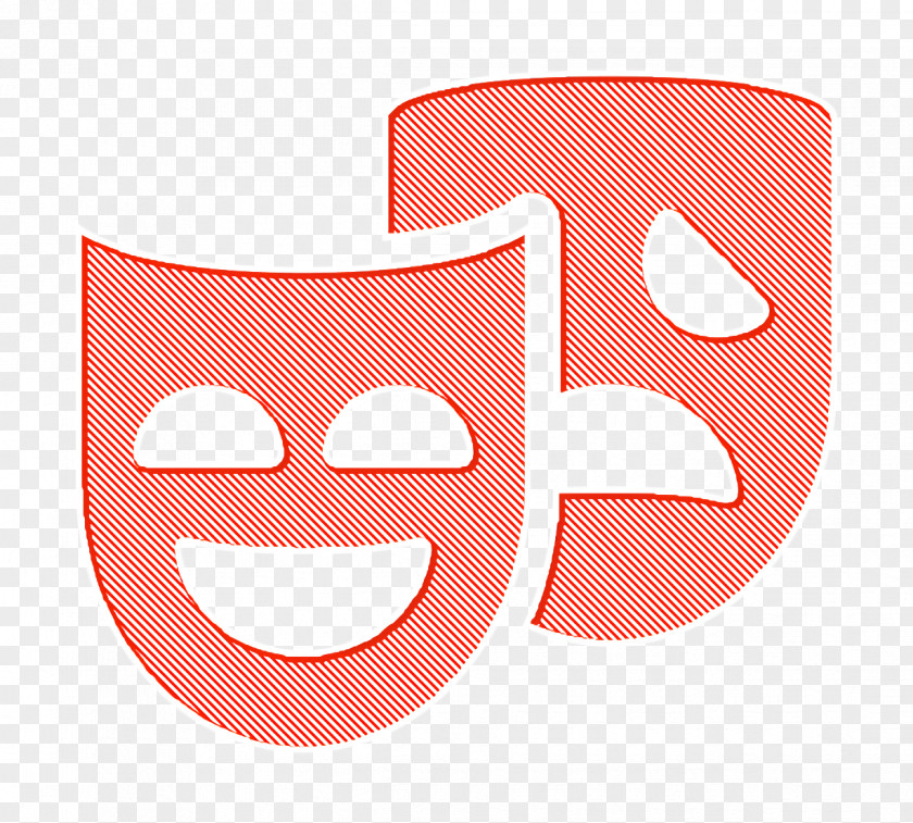 Theater Masks Couple Icon PNG