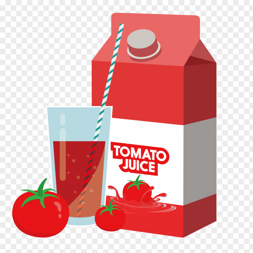 Vector Tomato Juice Clip Art PNG