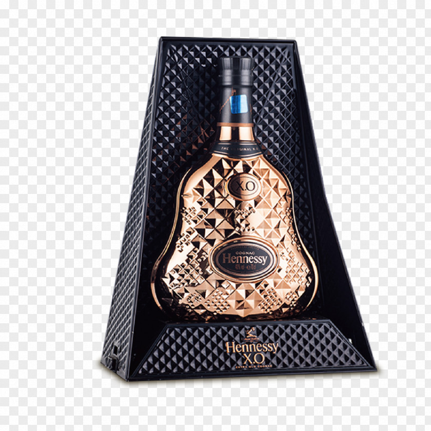 XO Wine Cognac Brandy Liqueur Bottle PNG