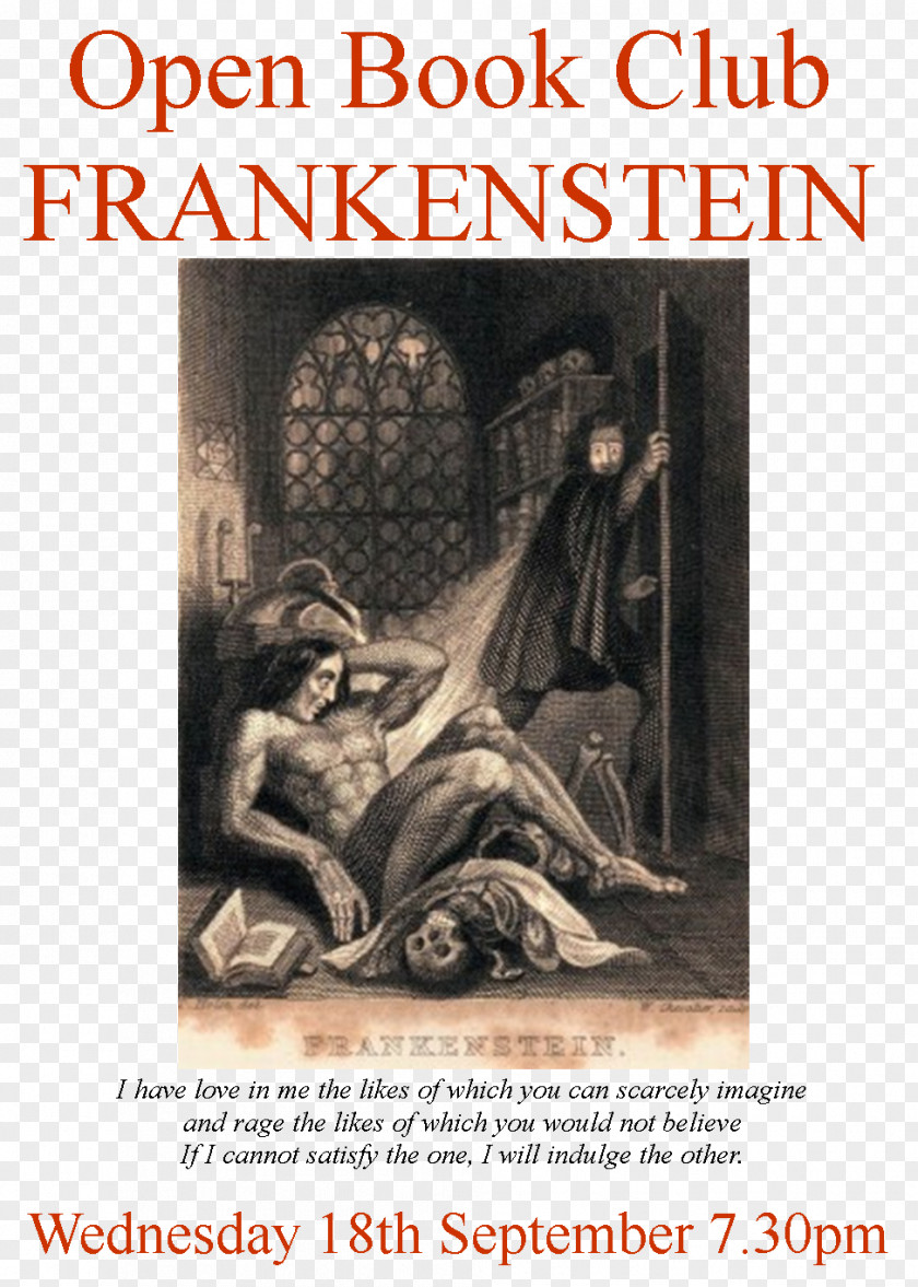Book Frankenstein's Monster Victor Frankenstein Novel PNG