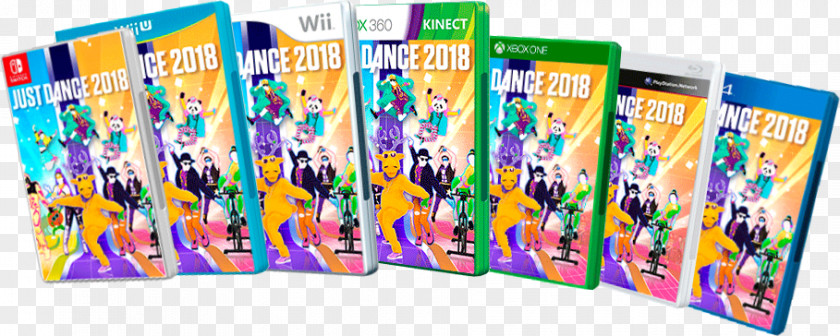 Just Dance 2018 3 Wii Xbox 360 PNG
