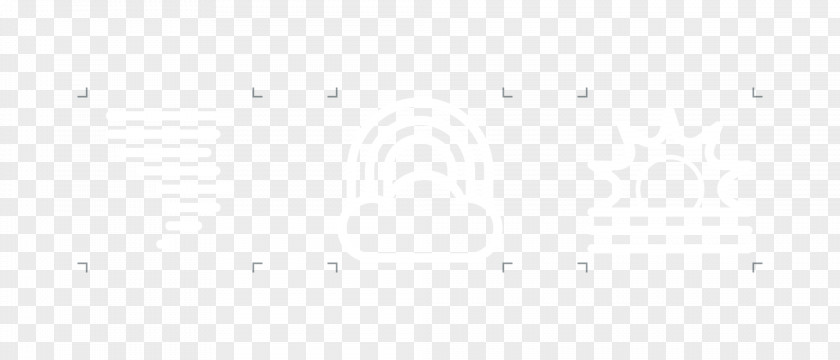 Magic Circle Line Point White Angle Font PNG