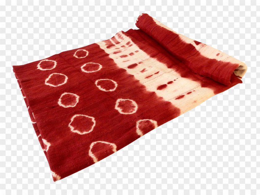 Malian Mud Cloth Textile Product Place Mats RED.M PNG