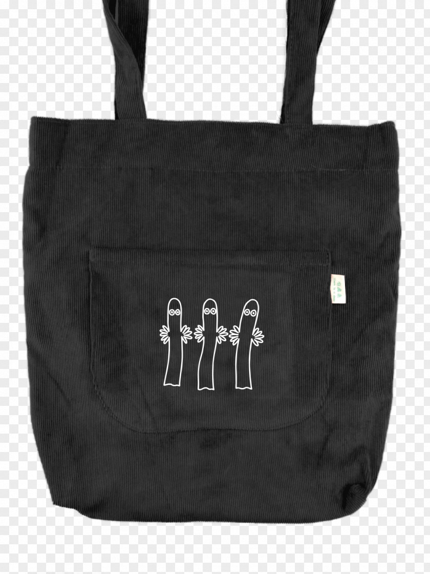 Moomin Tote Bag Product Shoulder Black M PNG