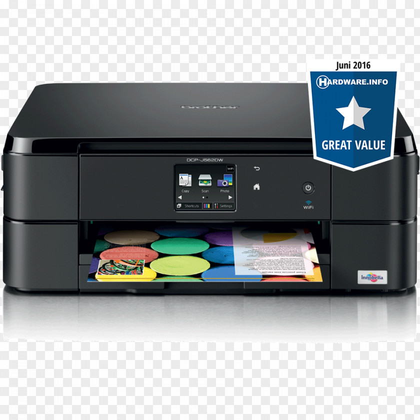 Multifunction Printer Multi-function Inkjet Printing Brother Industries PNG