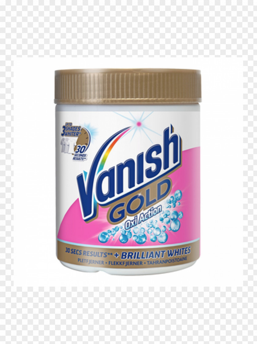Vanish Stain Removal Powder Laundry White PNG