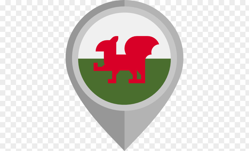 Wales Flag Logo Font PNG