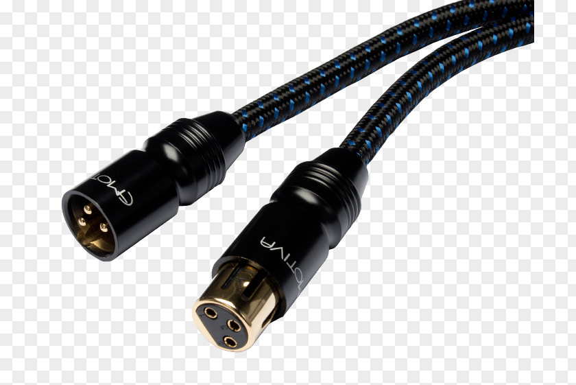 XLR Connector Coaxial Cable Electrical Balanced Line PNG